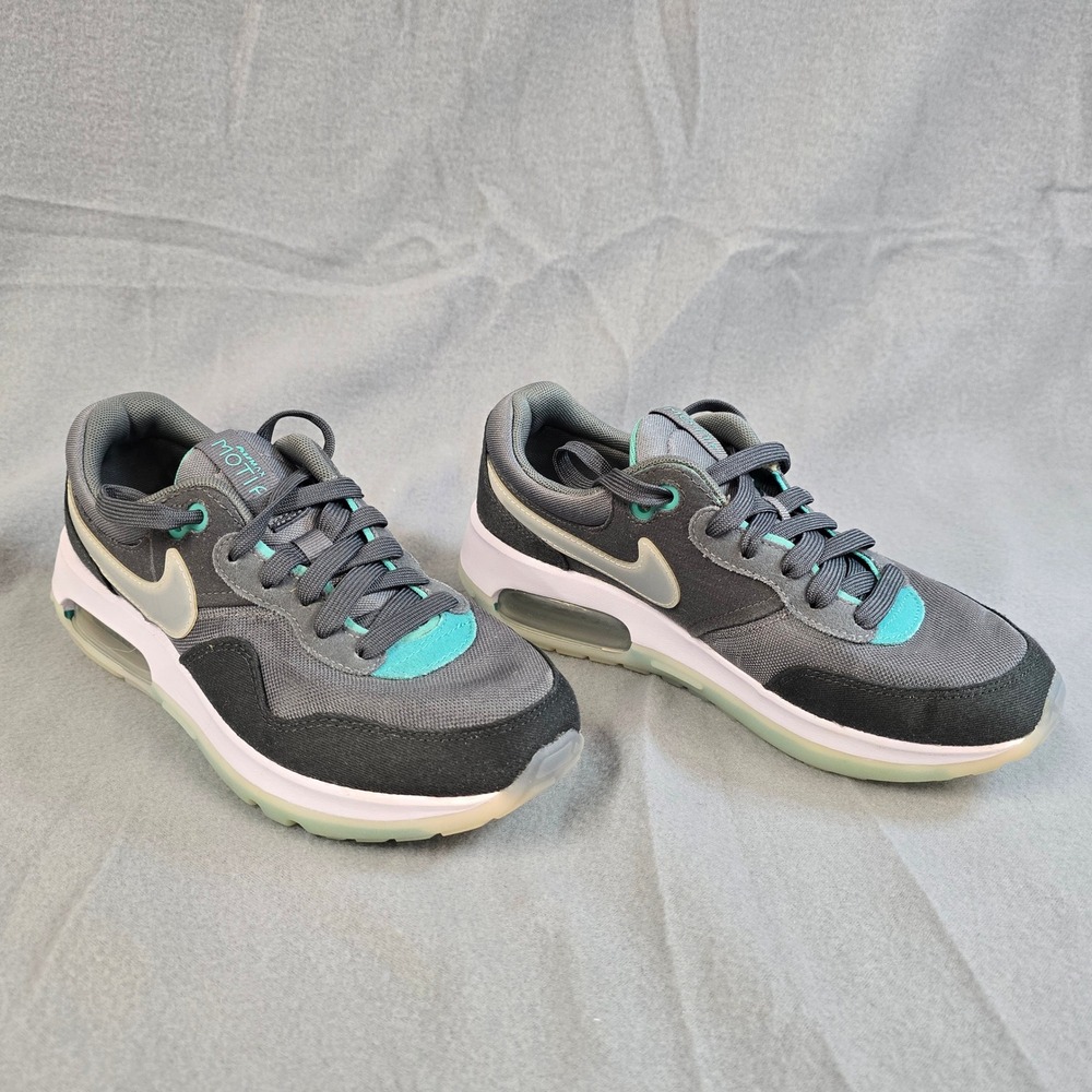 Nike Air Max Motif Kids Anthracite Washed Teal DH9388-002 Size 4Y